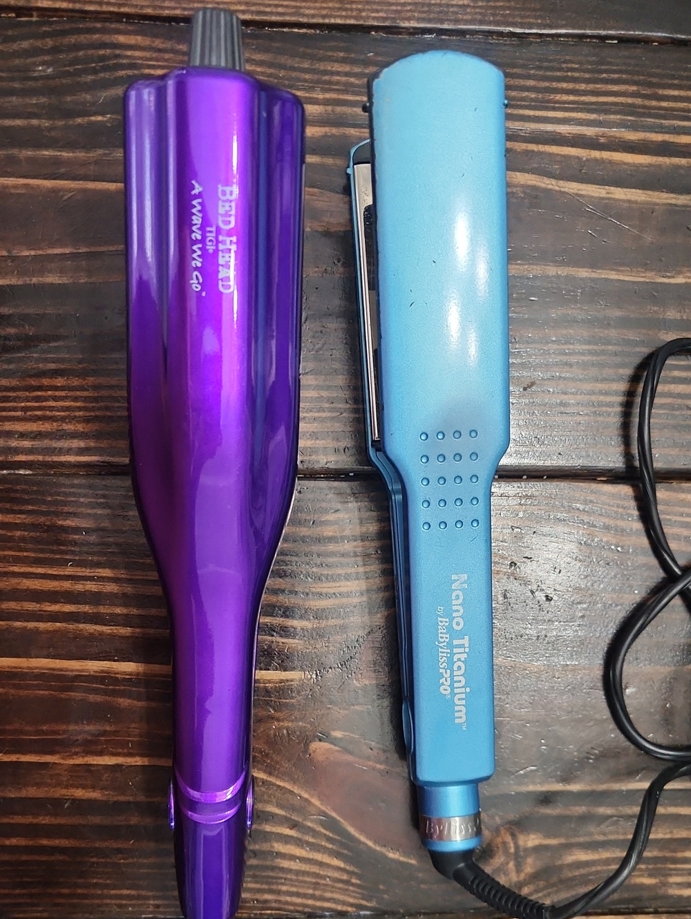 Babyliss Pro Nanotitanium Straightener And Bed Head Waver